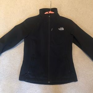 Black North Face Zip-up Jacket